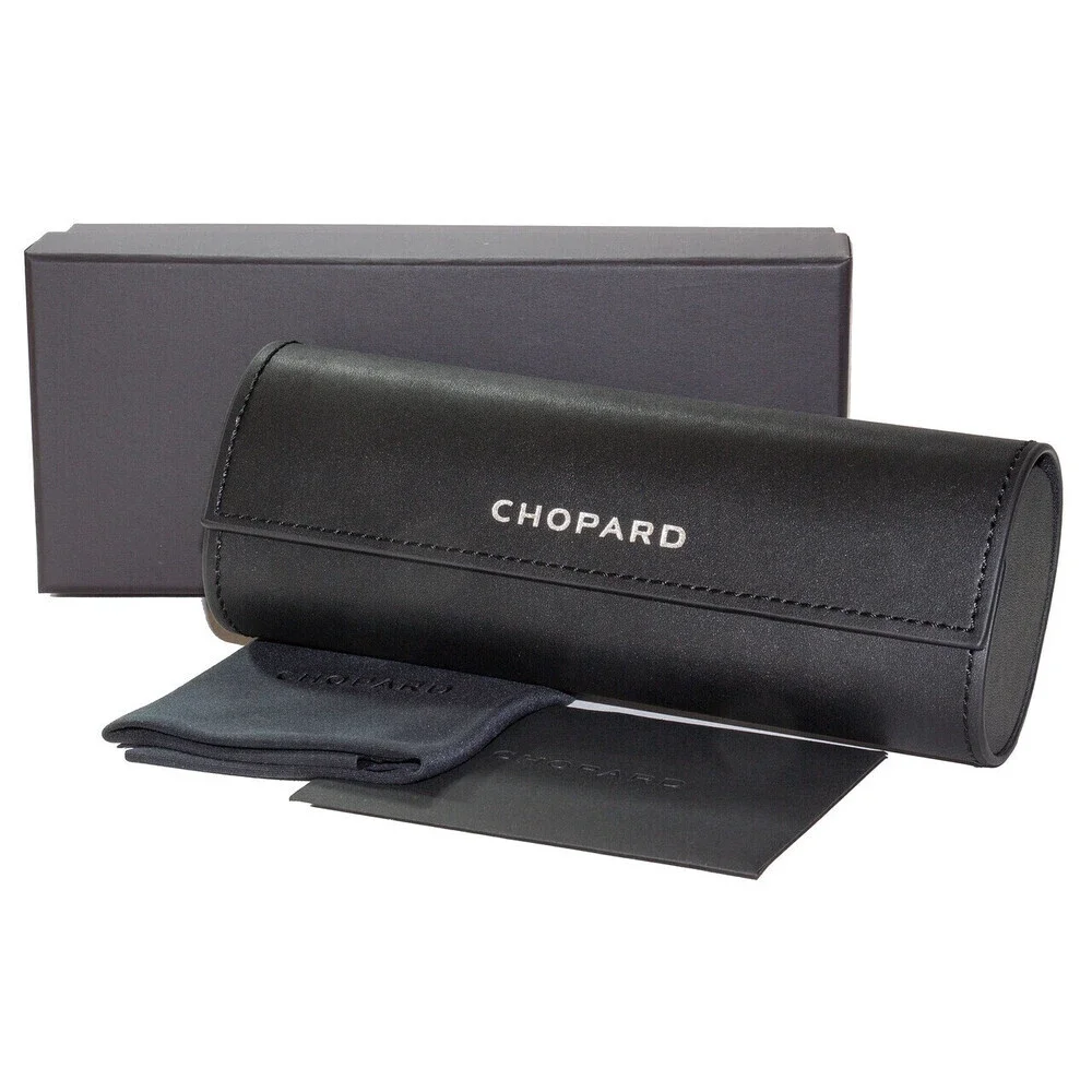 NWT Chopard VCHD07J Burgundy Semi-Rimless 52mm Eyeglasses